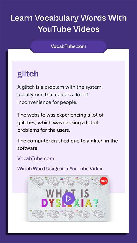 GLITCH Meaning in English .